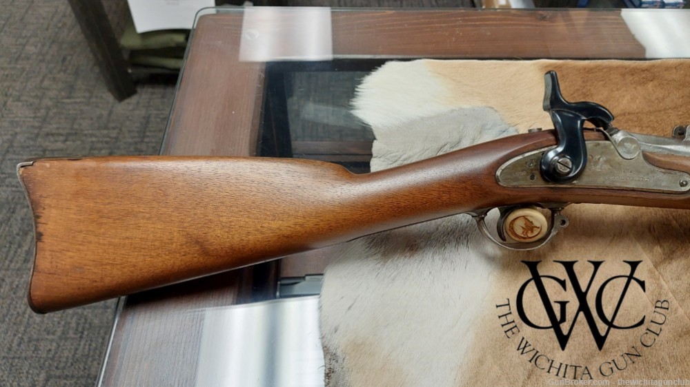 Pre Owned Springfield 1864/1863 Type II Muzzle Loading Rifle .58 Caliber-img-8