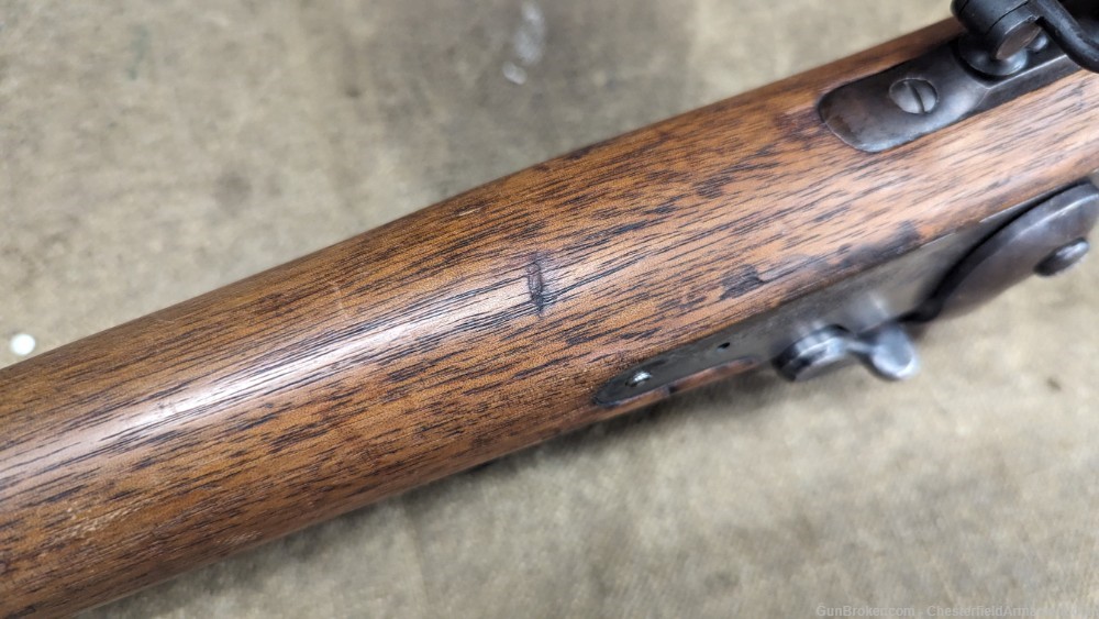 M1873 Springfield Long Range Experiemental Trapdoor rifle 1881 mfg.-img-33
