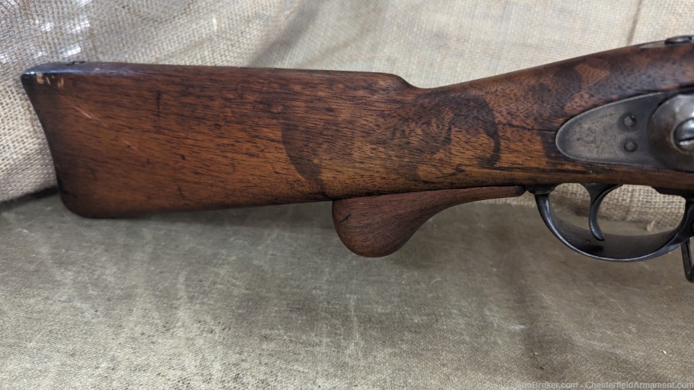 M1873 Springfield Long Range Experiemental Trapdoor rifle 1881 mfg.-img-9