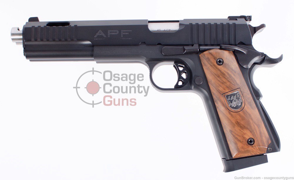 APF Dueller Prismatic by Arsenal Firearms 6.4" Twin Ported .45ACP Black-img-1