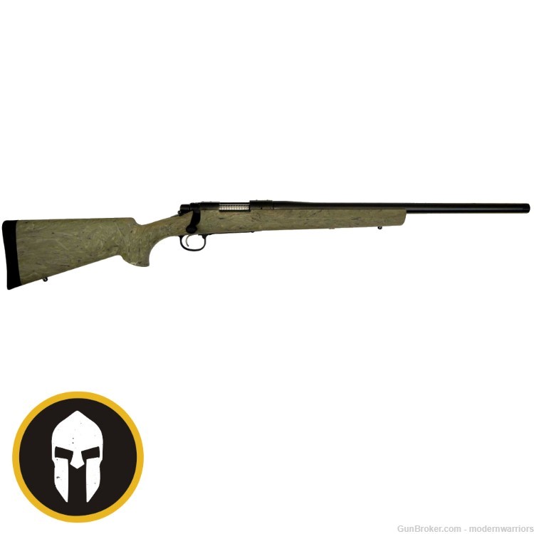 Remington 700 SPS Tactical - 22" Threaded Barrel (6.5 CM) - Ghille Green-img-0