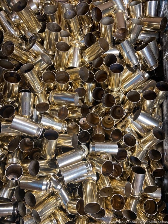 45ACP Once Fired Brass - cleaned, deprimed, swaged-img-0