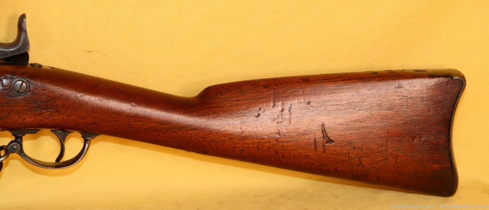 Rare, Early, Orig Config Springfield Model 1873 Trapdoor Rifle c. 1874-img-22