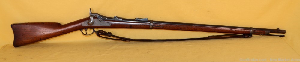 Rare, Early, Orig Config Springfield Model 1873 Trapdoor Rifle c. 1874-img-2
