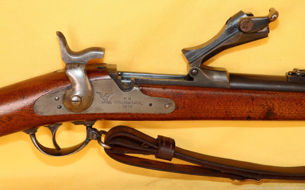 Rare, Early, Orig Config Springfield Model 1873 Trapdoor Rifle c. 1874-img-7