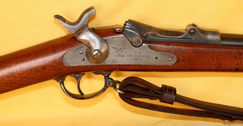 Rare, Early, Orig Config Springfield Model 1873 Trapdoor Rifle c. 1874-img-8