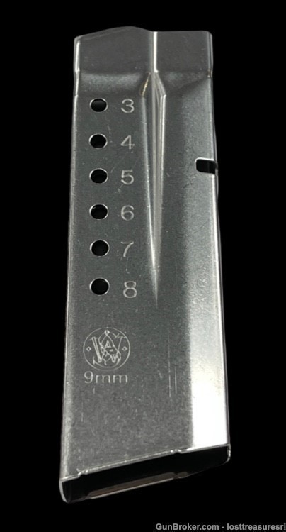 5 New Smith & Wesson M&P Shield 9mm Magazine Tubes Shells 8 Round Capacity-img-11