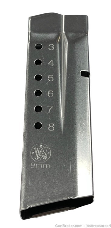 5 New Smith & Wesson M&P Shield 9mm Magazine Tubes Shells 8 Round Capacity-img-10