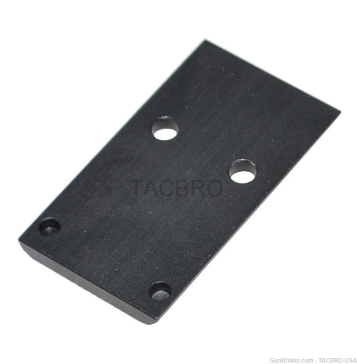 TACBRO Black Universal Cover Plate For Glock 17/19/26 Vortex Viper Burris-img-1
