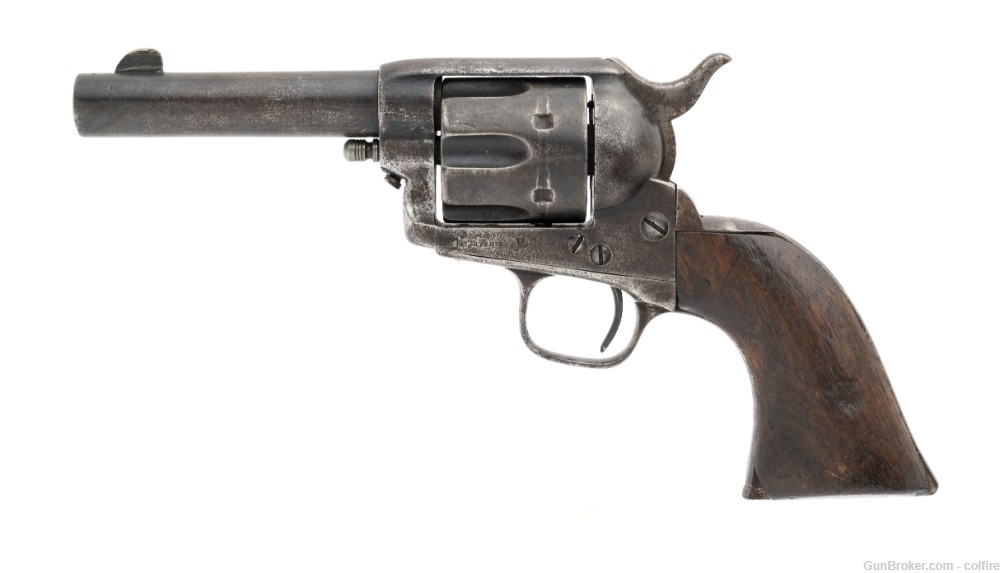 Pair of Colt Single Action Armies Custer Range Ainsworth Inspected (AC509)-img-2