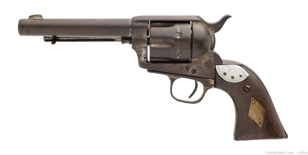 Pair of Colt Single Action Armies Custer Range Ainsworth Inspected (AC509)-img-0