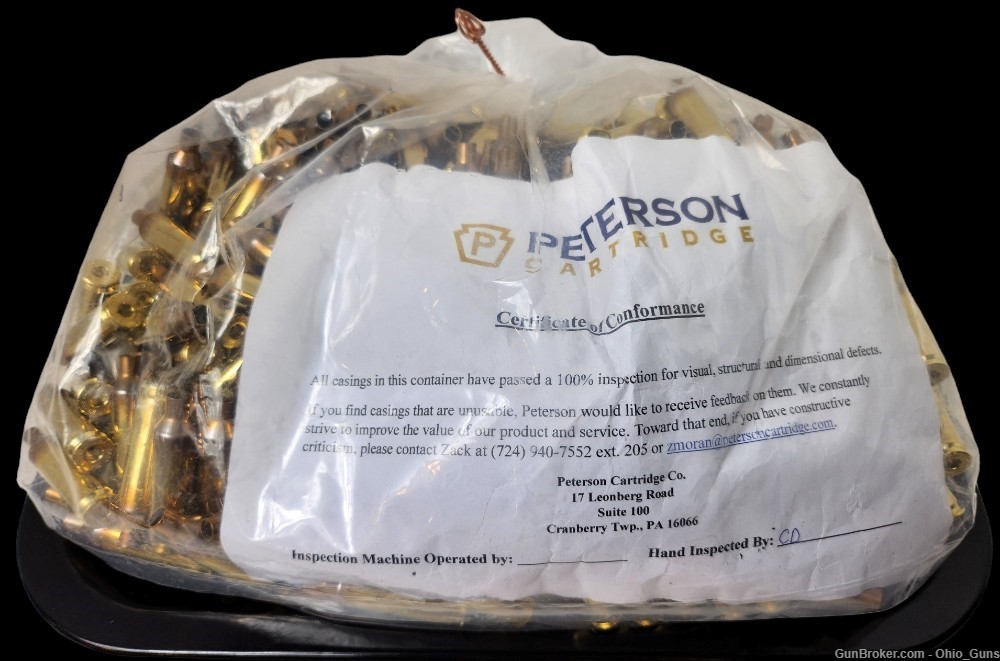 Peterson Cartridge .22 Creedmoor SRP Box/Bag of 500-img-0