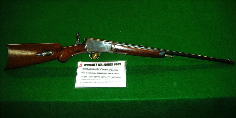 WINCHESTER Model 1903,  Special Order Deluxe Stock,  LYMAN Sights, UNUSUAL-img-0