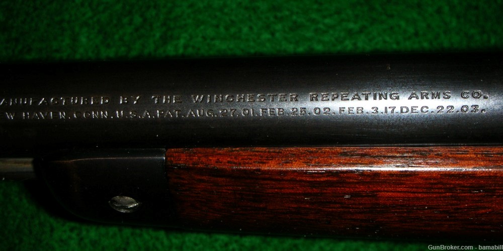 WINCHESTER Model 1903,  Special Order Deluxe Stock,  LYMAN Sights, UNUSUAL-img-23