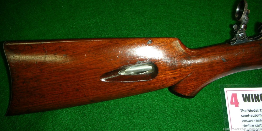WINCHESTER Model 1903,  Special Order Deluxe Stock,  LYMAN Sights, UNUSUAL-img-1