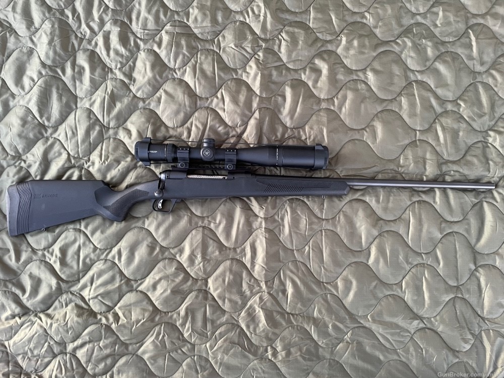 New Savage 110 300 Win Mag with Vortex Viper 4-16 HS Scope-img-0