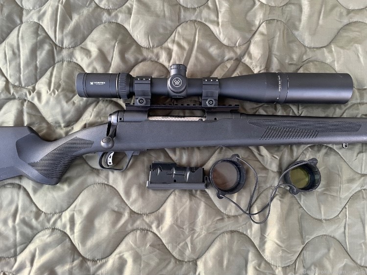 New Savage 110 300 Win Mag with Vortex Viper 4-16 HS Scope-img-1
