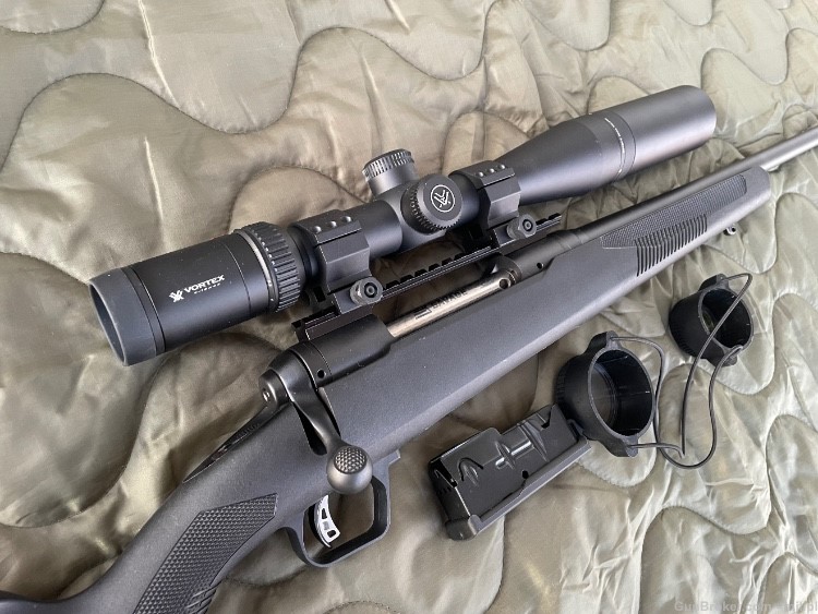 New Savage 110 300 Win Mag with Vortex Viper 4-16 HS Scope-img-2