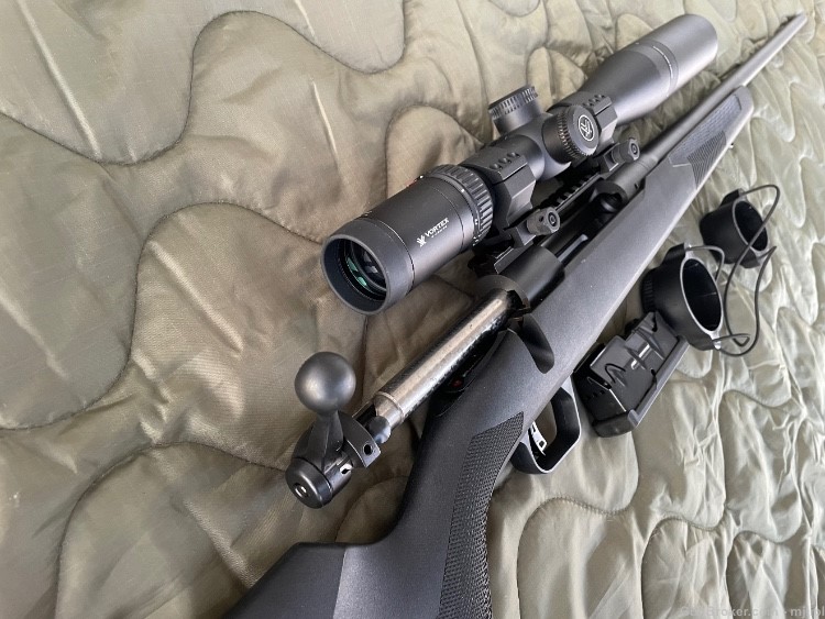 New Savage 110 300 Win Mag with Vortex Viper 4-16 HS Scope-img-3
