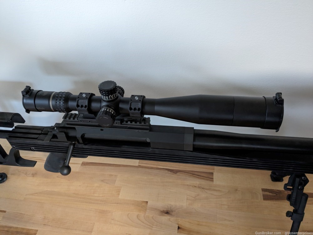 NEW Armalite AR50-A1 50 BMG Burris XTR2 Plano Case Mono & Bi-Pods-img-2