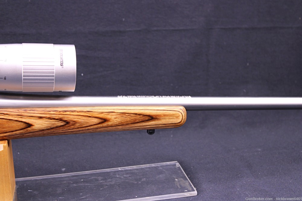 RUGER M77 MARK II 7MM REM MAG 25" BBL STAINLESS STEEL NIKON 4.5-14x50 SCOPE-img-15