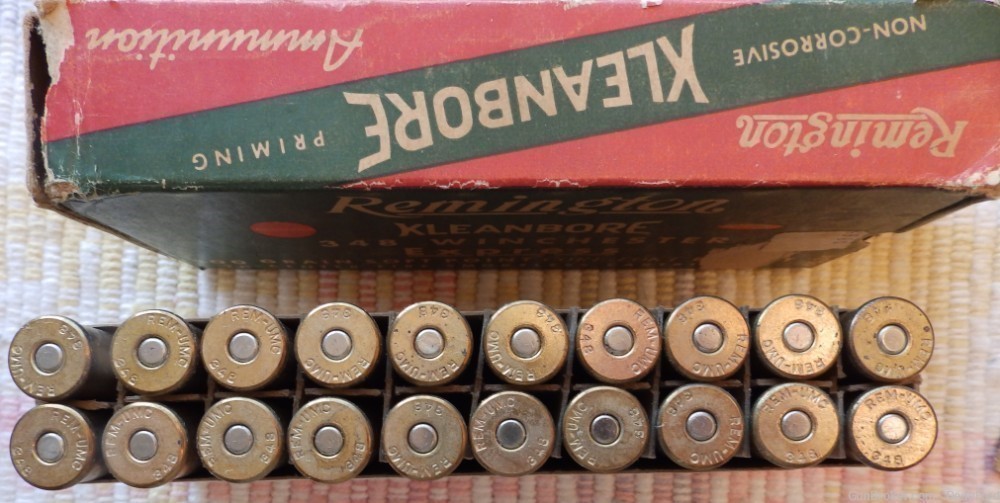 Remington Kleanbore 348 Winchester (348 WCF) 200 gr. full box - Collectable-img-6