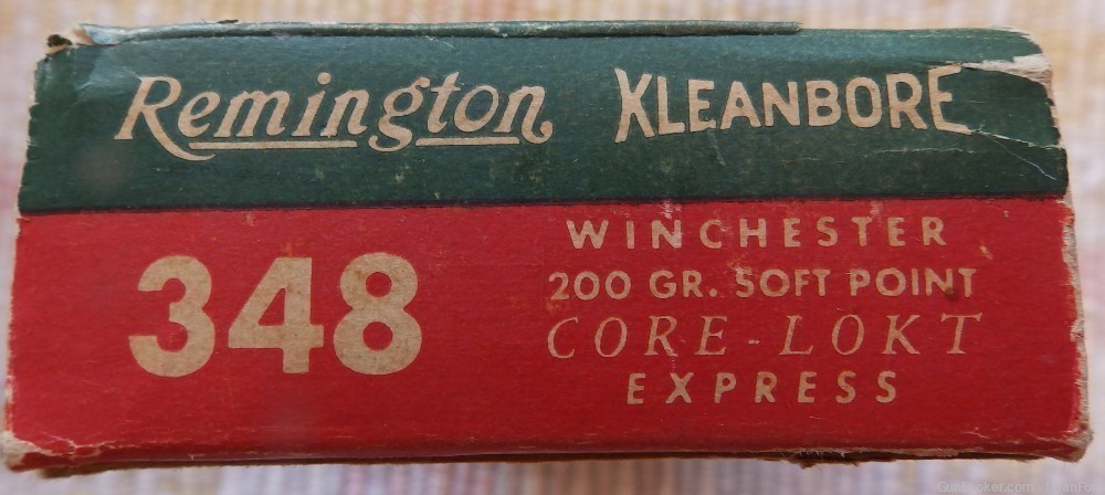 Remington Kleanbore 348 Winchester (348 WCF) 200 gr. full box - Collectable-img-3