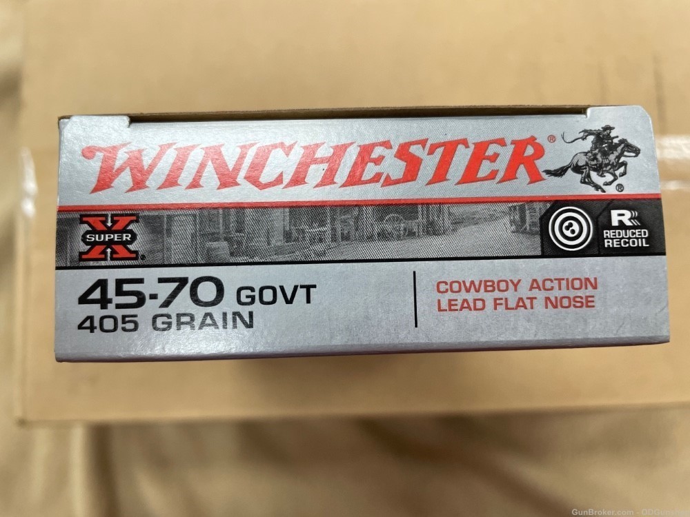 Winchester .45-70 Cowboy X4570CB Full Case 200rds-img-1