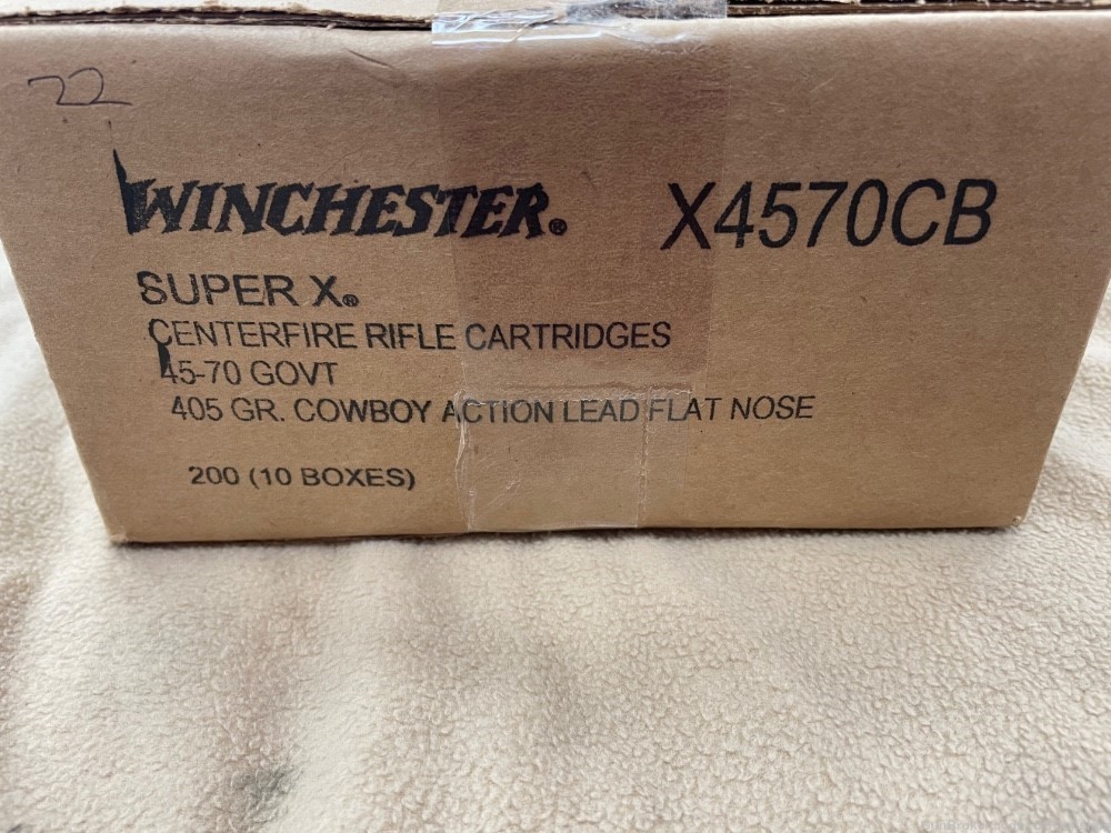 Winchester .45-70 Cowboy X4570CB Full Case 200rds-img-3
