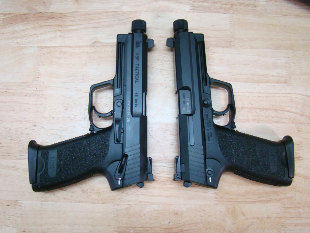 Pair of HK USP-45 Tactical V1 .45ACP Pistols, H&K consec serial #'s USP 45-img-3