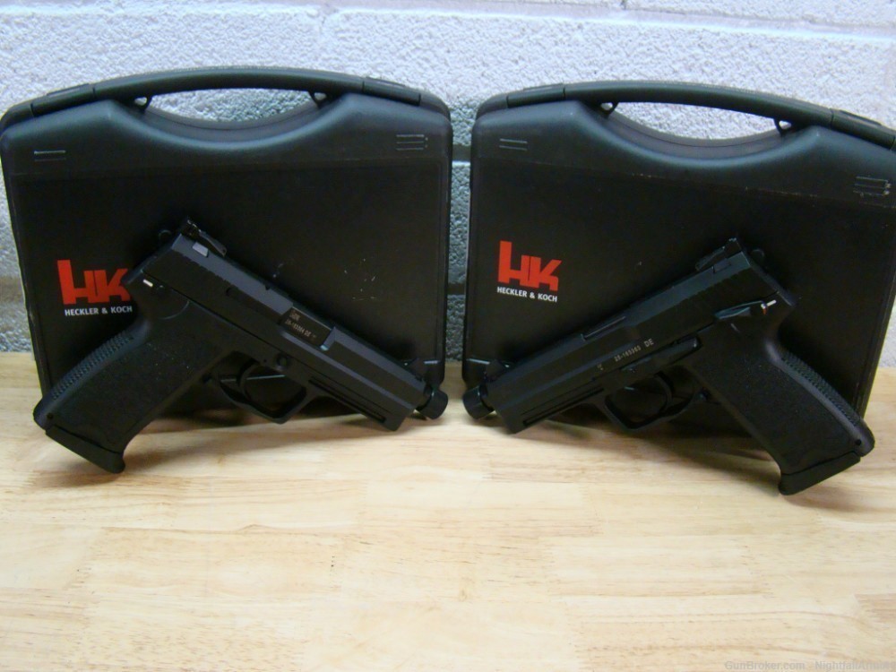 Pair of HK USP-45 Tactical V1 .45ACP Pistols, H&K consec serial #'s USP 45-img-9