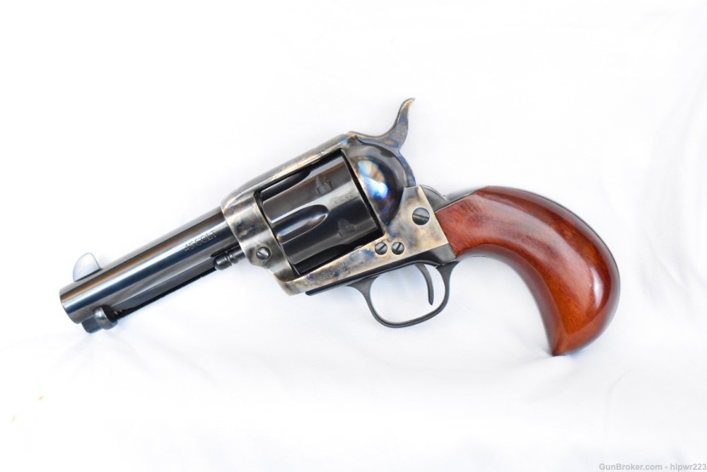 Stoeger Uberti SAA 1873 Birdhead Cattleman .45 Colt used in box 4 CLICK -img-1