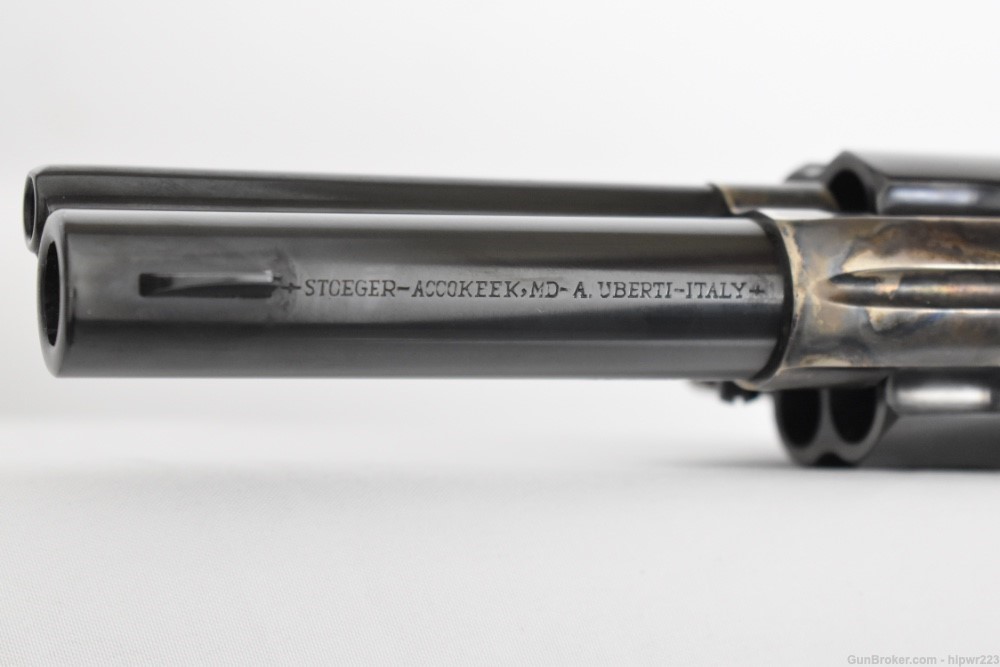 Stoeger Uberti SAA 1873 Birdhead Cattleman .45 Colt used in box 4 CLICK -img-11