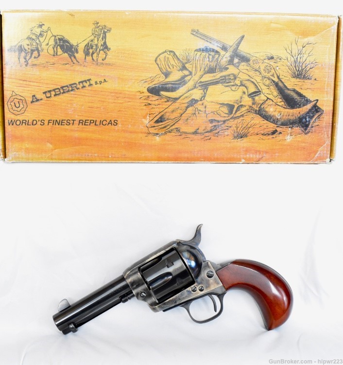 Stoeger Uberti SAA 1873 Birdhead Cattleman .45 Colt used in box 4 CLICK -img-10