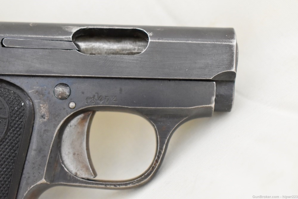 Spanish Vest Pocket Pistol Model 6.35 Cal .25 ACP C&R OK-img-10