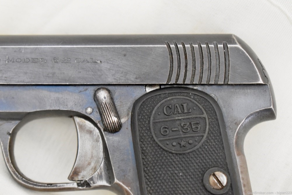 Spanish Vest Pocket Pistol Model 6.35 Cal .25 ACP C&R OK-img-12