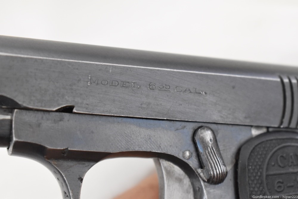 Spanish Vest Pocket Pistol Model 6.35 Cal .25 ACP C&R OK-img-14