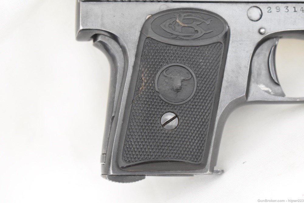 Spanish "Bufalo" Vest Pocket pistol .25 ACP in excellent condition.  C&R OK-img-11
