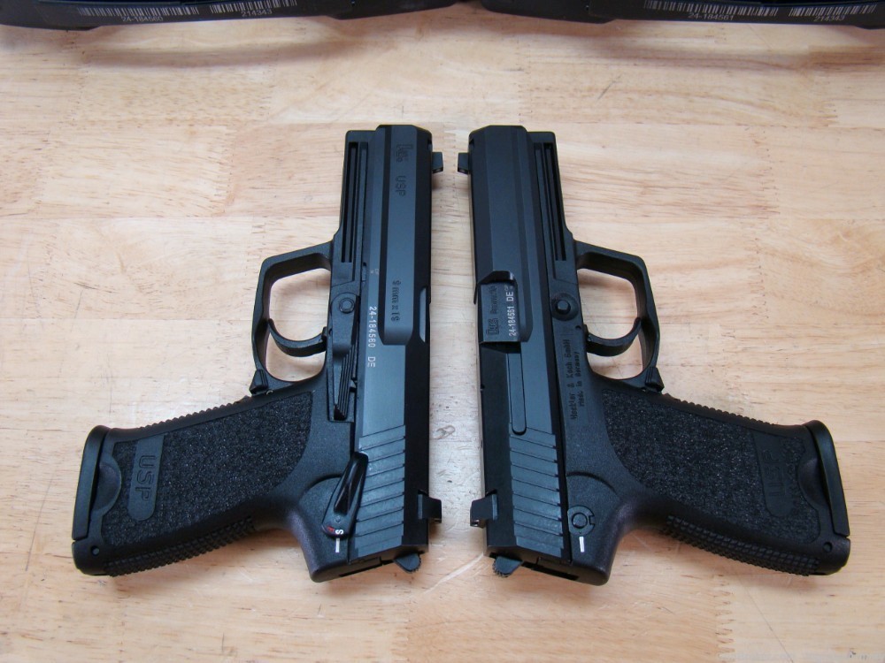 Pair of HK USP-9 9mm USP 9 consecutive serial #'s H&K USP9  10rd mags New !-img-21