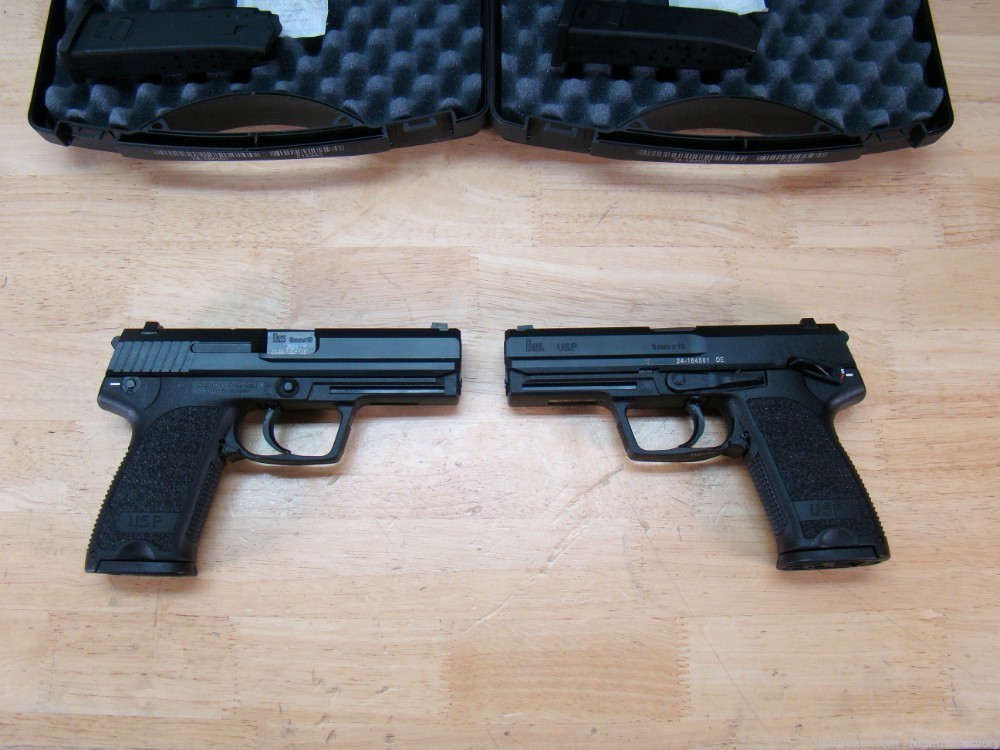 Pair of HK USP-9 9mm USP 9 consecutive serial #'s H&K USP9  10rd mags New !-img-10