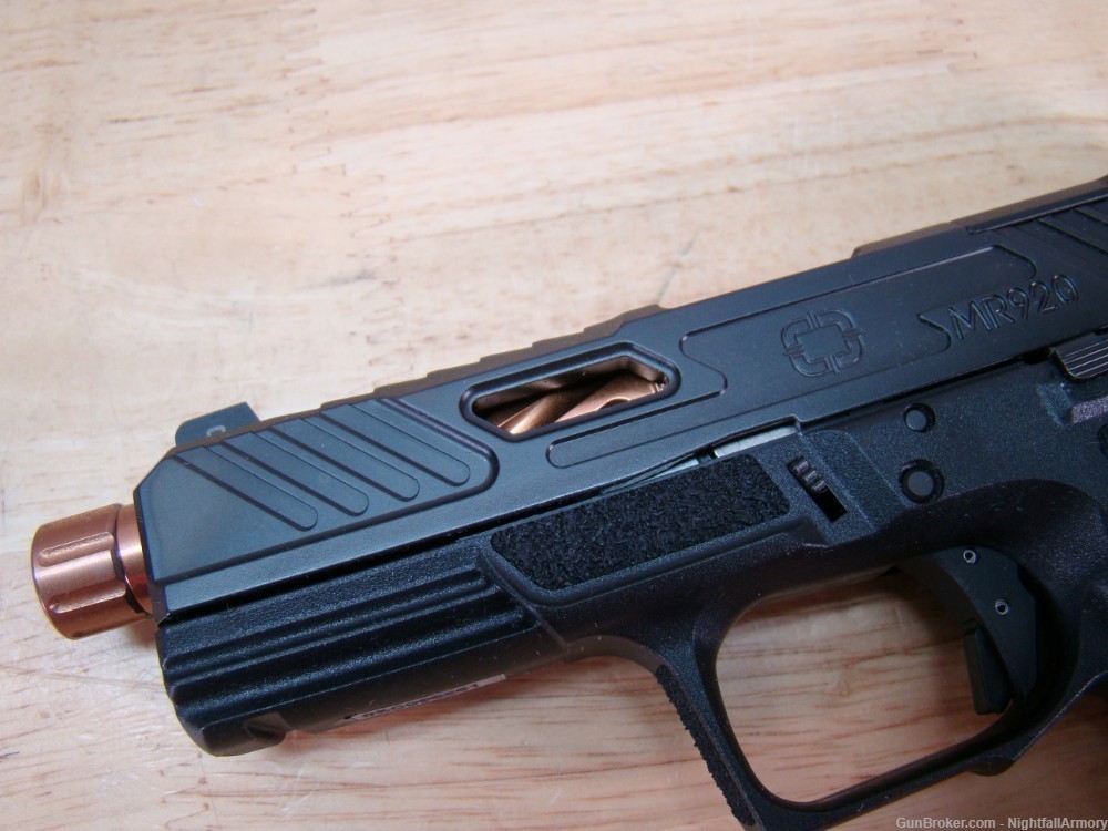 Shadow Systems MR920 Elite Optic Ready 9mm Pistol Glock 19  4.5" threaded !-img-21