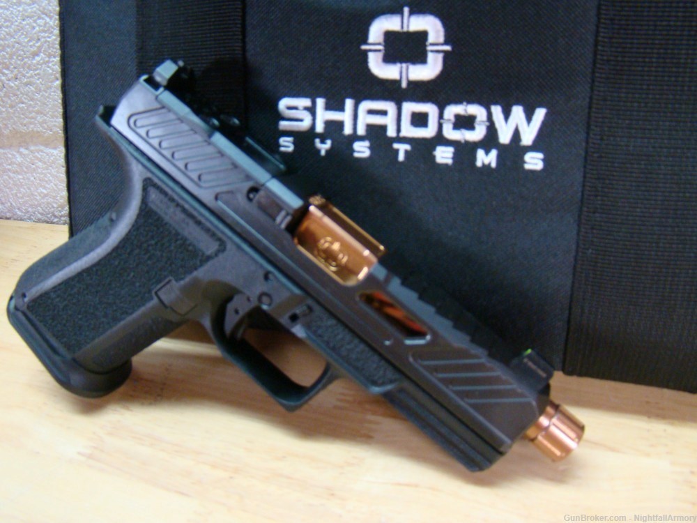 Shadow Systems MR920 Elite Optic Ready 9mm Pistol Glock 19  4.5" threaded !-img-4