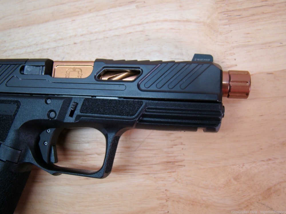 Shadow Systems MR920 Elite Optic Ready 9mm Pistol Glock 19  4.5" threaded !-img-14