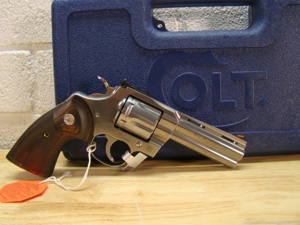 Colt Python 4.25" SS 357 MAG 2020 4" PYTHON-SP4WTS .357 Magnum NEW! snake-img-1