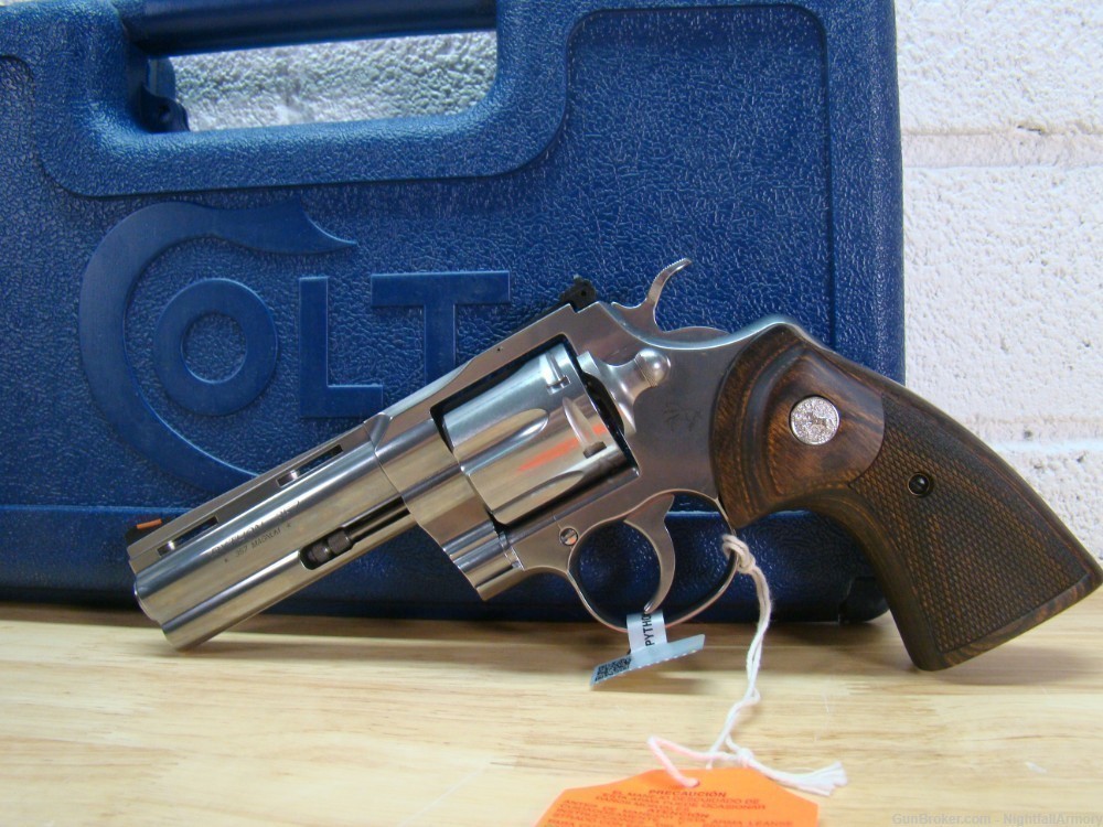 Colt Python 4.25" SS 357 MAG 2020 4" PYTHON-SP4WTS .357 Magnum NEW! snake-img-0