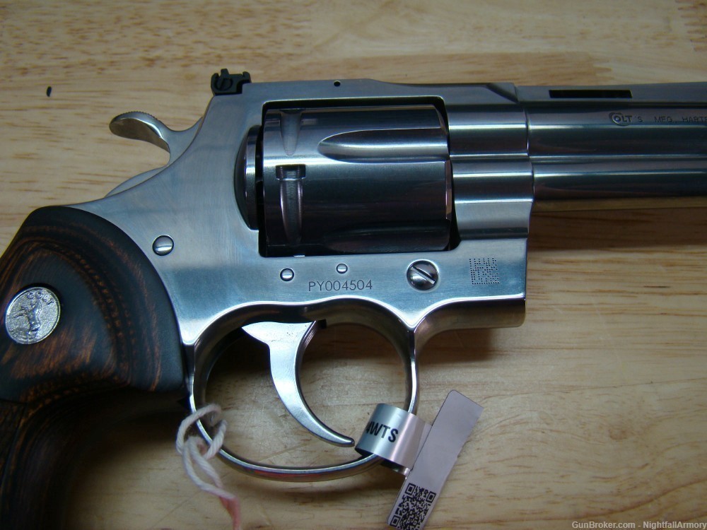 Colt Python 4.25" SS 357 MAG 2020 4" PYTHON-SP4WTS .357 Magnum NEW! snake-img-17