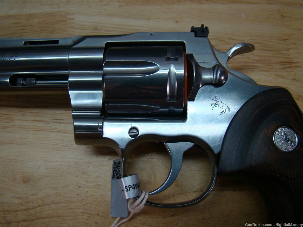 Colt Python 4.25" SS 357 MAG 2020 4" PYTHON-SP4WTS .357 Magnum NEW! snake-img-8
