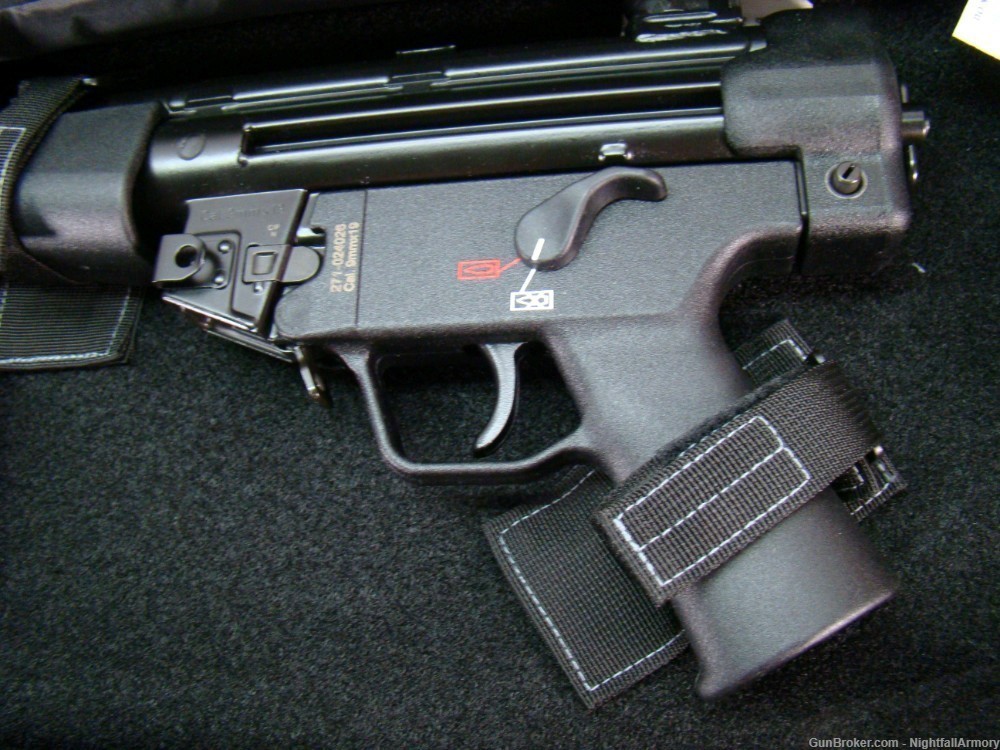 H&K SP5 9mm pistol HK 9 MP5 30rd 81000477 8.9" threaded 3-lug barrel NEW!-img-8