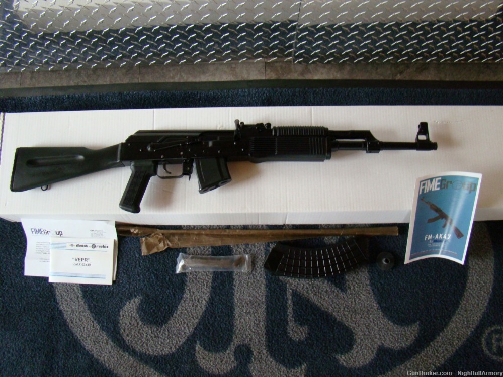 Molot VEPR AK-47 7.62x39 Russian 16" Rifle FM-AK47-11 fixed stk black 7.62 -img-5