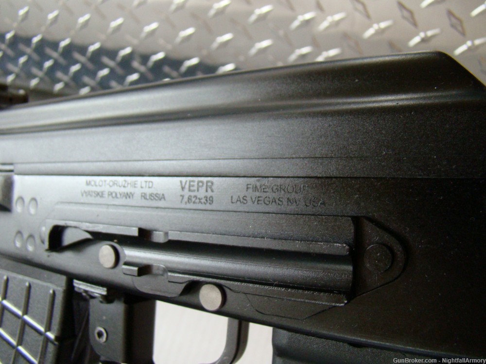 Molot VEPR AK-47 7.62x39 Russian 16" Rifle FM-AK47-11 fixed stk black 7.62 -img-17